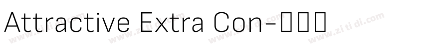 Attractive Extra Con字体转换 Attractive Extra Con字体转换